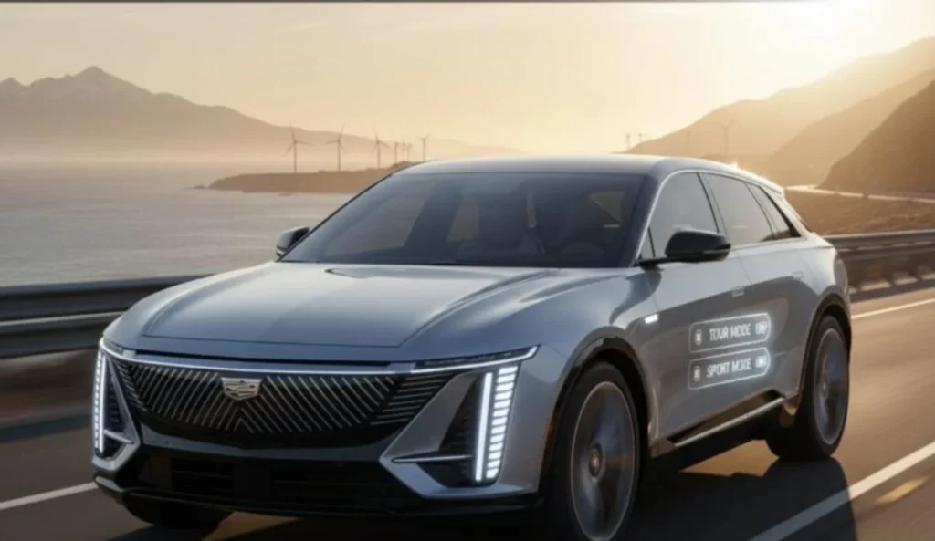 do the driving modes in cadillac lyriq offer different ranges or battery usages?